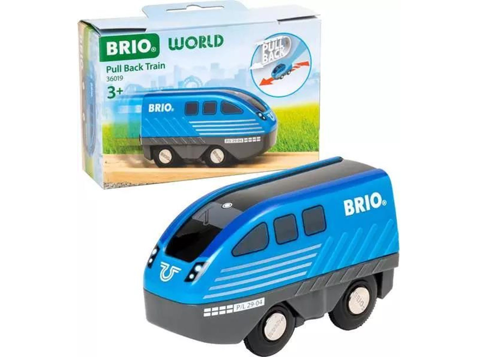 Brio 36019 Pull Back Train Brio 36019 Pull Back Train
